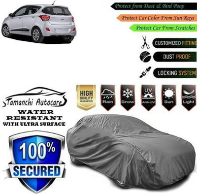 Tamanchi Autocare Car Cover For Hyundai i10 Sportz 1.1L LPG(Grey)