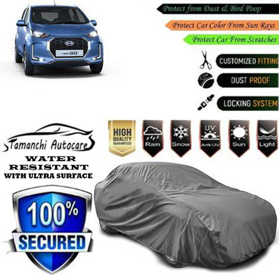 Tamanchi Autocare Car Cover For Datsun Redi GO AMT 1.0(Grey)