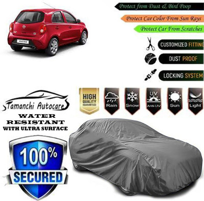 Tamanchi Autocare Car Cover For Nissan Micra XL Option D Diesel(Grey)