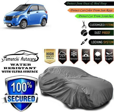 Tamanchi Autocare Car Cover For Mahindra Reva E-Spark(Grey)