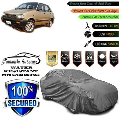 Tamanchi Autocare Car Cover For Maruti Suzuki 800 MPFI 5 SPEED TYPEII(Grey)