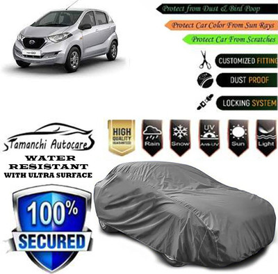 Tamanchi Autocare Car Cover For Datsun Redi GO 1.0 T Option(Grey)