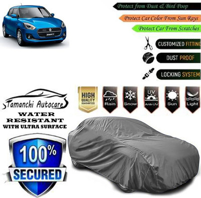 Tamanchi Autocare Car Cover For Maruti Suzuki Swift VDI Optional(Grey)