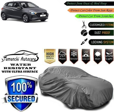 Tamanchi Autocare Car Cover For Hyundai i20 Magna CRDI(Grey)