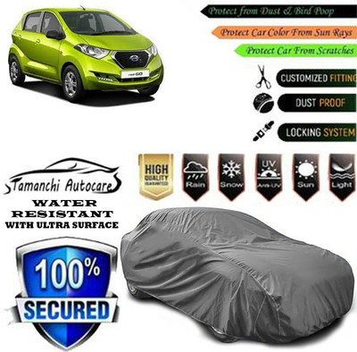 Tamanchi Autocare Car Cover For Datsun Redi-Go 1.0 S Petrol(Grey)