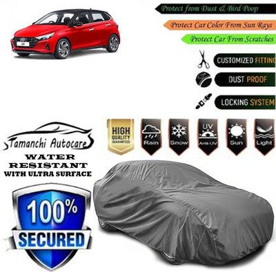Tamanchi Autocare Car Cover For Hyundai i20 Sportz AT(Grey)