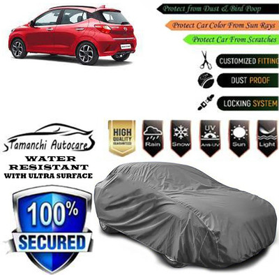 Tamanchi Autocare Car Cover For Hyundai Grand I10 Nios Magna U2 1.2 CRDi(Grey)