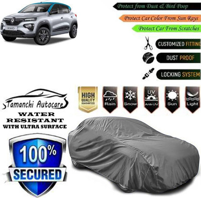 Tamanchi Autocare Car Cover For Renault Kwid 1.0 RXT Opt Petrol(Grey)