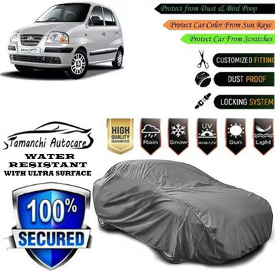 Tamanchi Autocare Car Cover For Hyundai Santro Xing 1.1L(Grey)