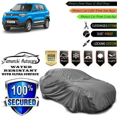 Tamanchi Autocare Car Cover For Maruti Suzuki S-Presso Std (O)(Grey)