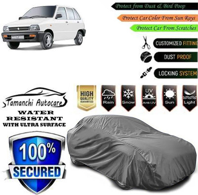 Tamanchi Autocare Car Cover For Maruti Suzuki 800 MPFI 4 SPEED TIII(Grey)