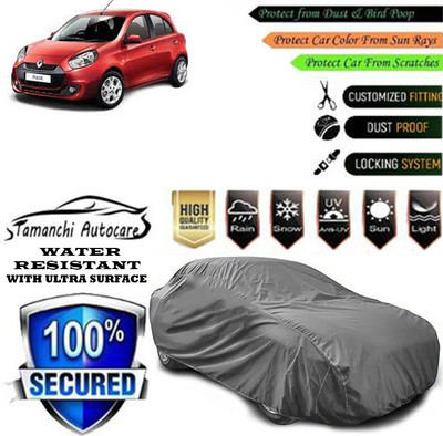 Tamanchi Autocare Car Cover For Renault Pulse AT(Grey)