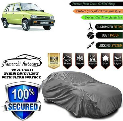 Tamanchi Autocare Car Cover For Maruti Suzuki 800 DUO Std LPG(Grey)