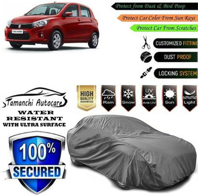 Tamanchi Autocare Car Cover For Maruti Suzuki Celerio ZXI Optional Petrol(Grey)