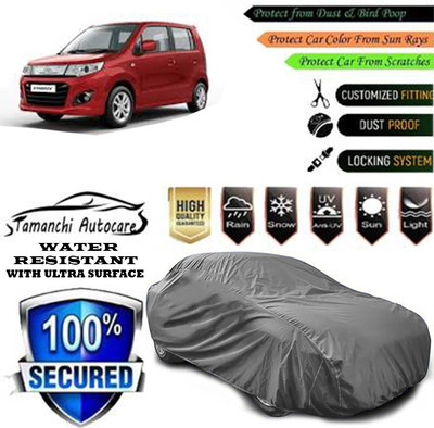 Tamanchi Autocare Car Cover For Maruti Suzuki Wagon R Stingray VXI(Grey)