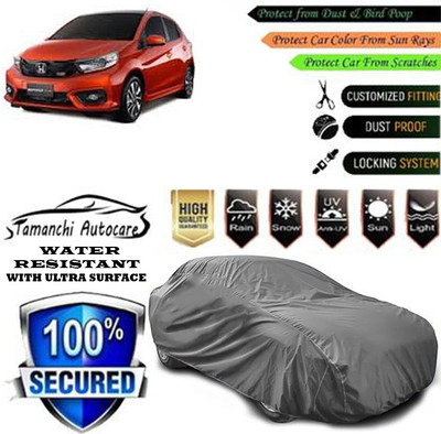 Tamanchi Autocare Car Cover For Honda Brio(Grey)