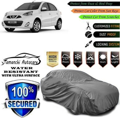 Tamanchi Autocare Car Cover For Nissan Micra Active XE(Grey)