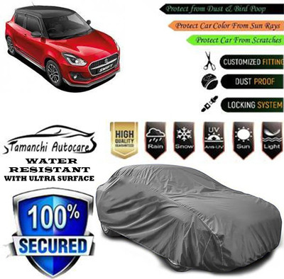 Tamanchi Autocare Car Cover For Maruti Suzuki Swift AMT ZXI Plus Petrol(Grey)