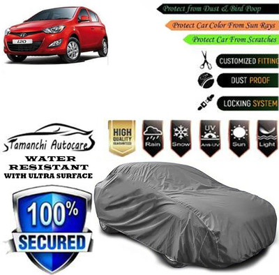 Tamanchi Autocare Car Cover For Hyundai i20(Grey)