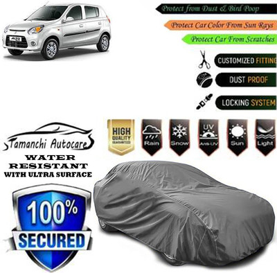 Tamanchi Autocare Car Cover For Maruti Suzuki Alto 800 LX Optional(Grey)