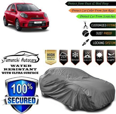 Tamanchi Autocare Car Cover For Nissan Micra Active XL(Grey)