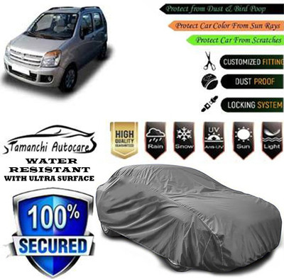Tamanchi Autocare Car Cover For Maruti Suzuki Wagon R VXI AMT Opt Petrol(Grey)