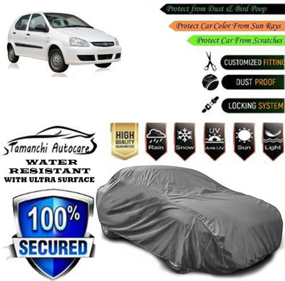 Tamanchi Autocare Car Cover For Tata Indica Turbo(Grey)
