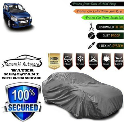 Tamanchi Autocare Car Cover For Maruti Suzuki Wagon R CNG LXI(Grey)