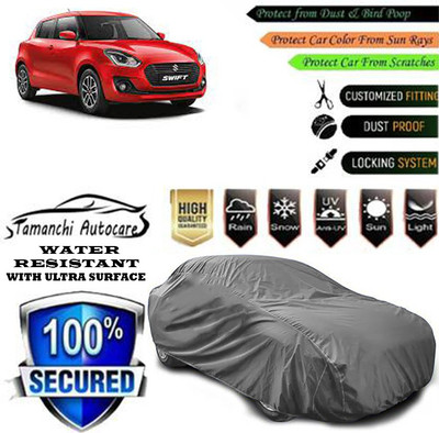 Tamanchi Autocare Car Cover For Maruti Suzuki Swift XDI(Grey)