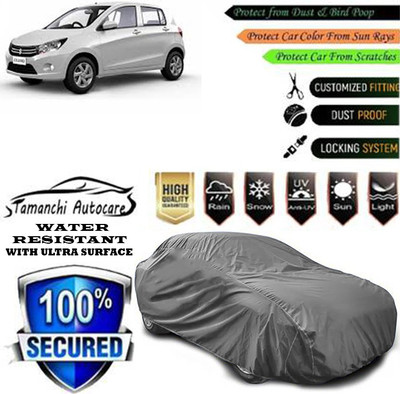Tamanchi Autocare Car Cover For Maruti Suzuki Celerio ZXI AMT Petrol(Grey)