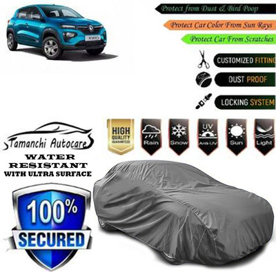 Tamanchi Autocare Car Cover For Renault Kwid 1.0 RXT 02 Anniversary Edition(Grey)