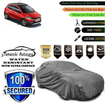 Tamanchi Autocare Car Cover For Tata Tiago NRG AMT Petrol(Grey)
