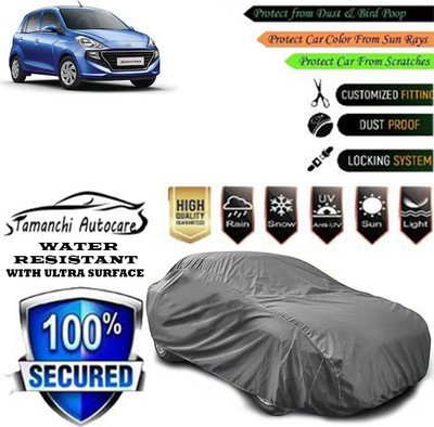 Tamanchi Autocare Car Cover For Hyundai Santro Sportz SE AMT Petrol(Grey)