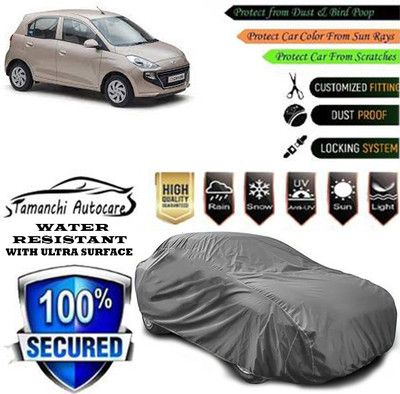 Tamanchi Autocare Car Cover For Hyundai Santro Magna AMT Petrol(Grey)