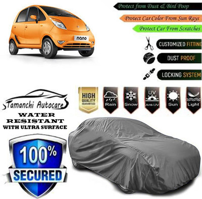 Tamanchi Autocare Car Cover For Tata Nano XM(Grey)
