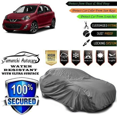 Tamanchi Autocare Car Cover For Nissan Micra INHR(Grey)