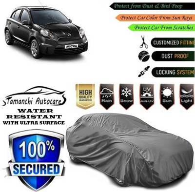 Tamanchi Autocare Car Cover For Nissan Micra Active XV Petrol(Grey)