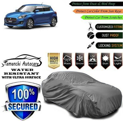 Tamanchi Autocare Car Cover For Maruti Suzuki Swift AMT VXI(Grey)