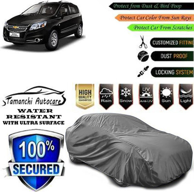 Tamanchi Autocare Car Cover For Chevrolet Sail Hatchback 1.2 LS ABS(Grey)