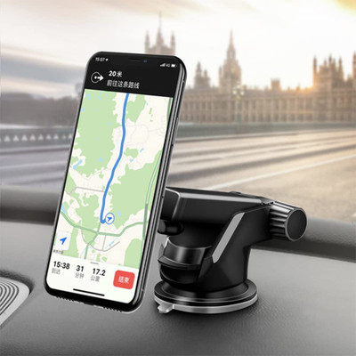 Wifton Car Mobile Holder for Windshield, Dashboard(Black)