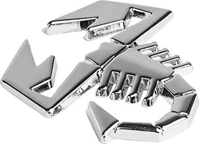 Cloudsale Sticker & Decal for Car & Bike(Silver)