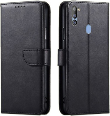 Slugabed Flip Cover for Samsung Galaxy M21 2021, Samsung Galaxy M30s, Samsung Galaxy M21(Black, Dual Protection, Pack of: 1)