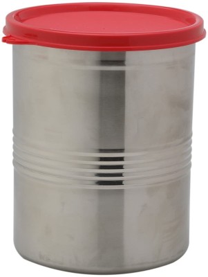 Signoraware Modular Stainless Steel Container Round ,Utility Container Pack Of 1 - 3.5 L Steel Utility Container(Silver)
