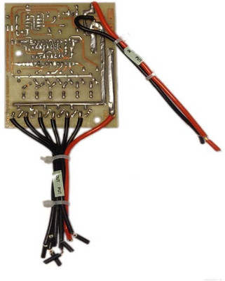 MAHALUXMI 6 Channel LED Chaser Circuit Board 12 Volt DC Input 12 Volt DC Output Electronic Components Electronic Hobby Kit