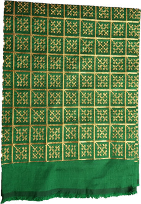 Dudheeba Textiles Silk Blend Embroidered Blouse Material