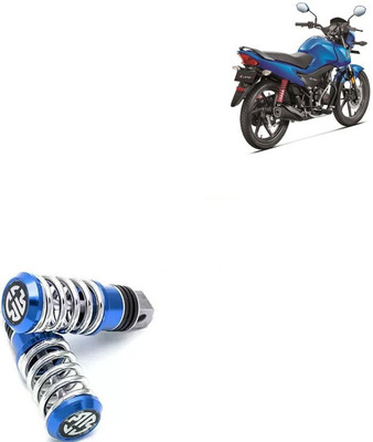 SEMAPHORE Spring Coiled Bike Foot Rest For Suzuki GS 150R Foot Rest(Blue)