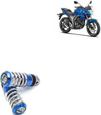 SEMAPHORE Spring Coiled Bike Foot Rest For Suzuki Access 125 Foot Rest(Blue)
