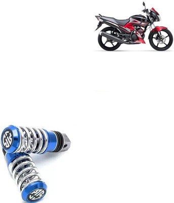 SEMAPHORE Spring Coiled Bike Foot Rest For Hero Karizma Foot Rest(Blue)