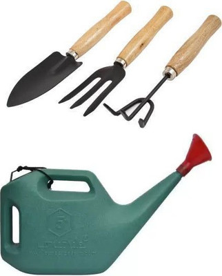 Ravel 5 LTR Water can with Garden too set Garden Tool Kit(4 Tools)