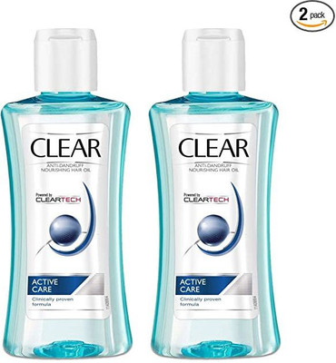 Clear Active Care Anti-Dandruff Hair Oil, 150ml Pack of Two (300ml) Hair Oil(300 ml)